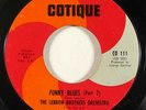 Latin 45 LEBRON BROTHERS ORCHESTRA Funky Blues on Cotique VG++
