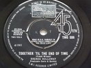 BRENDA HOLLOWAY: TOGETHER 'TIL THE END OF TIME / SAD SONG: TAMLA MOTOWN TMG 581