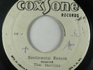 Reggae 45 HAMLINS / SOUL VENDORS Sentimental Reason / Last Waltz on Coxsone VG++