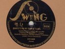 78 RPM Quintette of the Hot Club of France Swing 2 in V+ (Django Reinhardt)