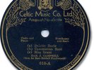 DAN J. CAMPBELL Celtic Music Co. 78 RPM Record. Strathspey & Reels. 010