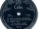 W.H. Bill LAMEY Celtic Music Co. 78 RPM Record. Scottish Reels. 027