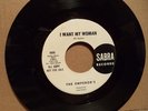 EMPEROR'S-I WANT MY WOMAN/AND THEN-SABRA 5555 WLP-TEXAS GARAGE PUNK-EMPERORS-EX