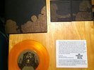 PG. 99 DOCUMENT #13 SPLIT RECORD W/ CIRCLE TAKES THE SQUARE ORANGE/YELLOW VINY