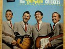 THE CHIRPING CRICKETS w/BUDDY HOLLY (EXC+) TEXTURED COVER (Brunswick 1957)