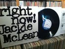 JACKIE MCLEAN -  RIGHT NOW - BLUE NOTE - JAPAN PRESSING - NM- - OBI & INSERT