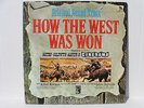 HOW THE WEST WAS WON - John Wayne Film Soundtrack vinyl LP MGM 1E5ST gatefold