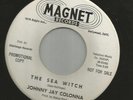 POPCORN TEEN SPOOKER--JOHNNY JAY COLONNA -the SEA WITCH--HEAR- 1963 PROMO MAGNET
