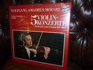 Mozart 5 Violin concertos, Grumiaux Pelliccia, London SO, Davis BOX, Sealed