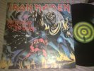 IRON MAIDEN ,  TRUE ZIMBABWE  PRESSING , D.J. PROMO , NUMBER OF THE BE