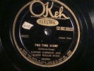 OKEH 8637-LONNIE JOHNSON/EDDIE LANG-TWO TONE STOMP /HAVE TO CHANGE KEYS TO  - E