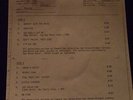 VAN HALEN FIRST ALBUM TEST PRESSING w/CUE SHEET-AWESOME