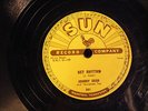 1956 JOHNNY CASH 78 on SUN RECORDS 241 - I WALK THE LINE / GET RHYTHM