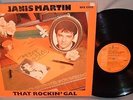 LP JANIS MARTIN That Rockin' Gal (ELVIS PRESLEY) GERMAN IMPORT NEAR MINT