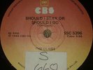 THE CLASH ,  ZIMBABWE PRESSING , D.J. PROMO , SHOULD I STAY , PUNK ,NR