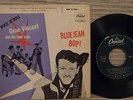 ROCK N ROLL 45 EP GENE VINCENT AND HIS BLUE CAPS BLUEJEAN BOP ITALY RARE NM