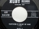 LEE DAVID - Temptation Is Callin' My Name - RUBY - US 45 NORTHERN SOUL CLASSIC