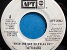 * IKE PERKINS When The Bottom Falls Out/Anabelle X-OVER 70s SOUL apt 45 Hear