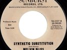 MELVIN BLISS Synthetic Substitution SOUL FUNK 45 *break* listen