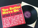 ARTHUR ALEXANDER 'YOU BETTER MOVE ON' 1962 MONO UK PRESS LP VG CONDITION