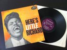 LITTLE RICHARD 'HERE'S LITTLE RICHARD' 1957 UK PRESS LP FLIPBACK SLEEVE EX VINYL