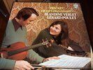 BLANDINE VERLET/GERARD POULET : MOZART FRÜHE VIOLINSONATEN 3LP BOX 1975 PHILIPS