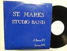 ST. MARKS STUDIO BAND - Album IV Private 1979 JAZZ FUNK Unkown RARE LP
