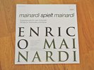 ENRICO MAINARDI PLAYS MAINARDI  LUDWIG HOELSCHER CARLO ZECCHI JAPET GERMANY LP