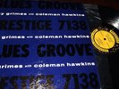 TINY GRIMES WITH COLEMAN HAWKINS : BLUES GROOVE LP 1958 PRESTIGE 7138 USA