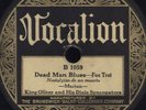 78 RPM VERY RARE JAZZ RECORD BY KING OLIVER ON VOCALION 1059 / EE-