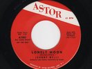 '59 Classic Northern/Popcorn JOHNNY WELLS Lonely Moon ASTOR 1001 M- DJ HEAR NOW