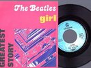 DISCO 45 GIRI THE BEATLES the greatest story - girl/nowhere man