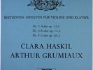 PHILIPS ED.1 MINIGROOVE BEETHOVEN GRUMIAUX HASKIL VIOLIN SONATAS A 00400 L NM