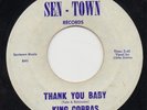 KING COBRAS Thank You Baby RARE NORTHERN SOUL 45 Sen-Town LISTEN