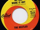 BEATLES WE CAN WORK IT OUT DAY TRIPPER 45 SINGLE CAPITOL SWIRL RECORD WEST COAST