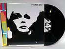 FRONT 242 geography SIGNED Autographed WAX TRAX very clean NM