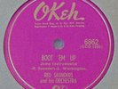 VERY RARE Red Saunders 78 RPM - Boot 'Em Up - Hambone - on OKEH 6862 - RARE