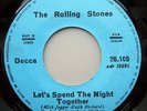 ROLLING STONES Ruby Tuesday Let's Spend The Night Together AFRICAN Congo 45 BB33