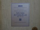 Fournier: Bach 6 Suites for Solo Cello - Archiv 198 356-58 (3LP box set)