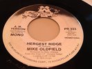 Mike Oldfield RARE Promo 45 - Harvest Ridge DJ 223 Virgin 1974 NM