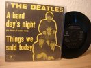 Rare The Beatles - A Hard Day's Night / Things we said Today Danish PS