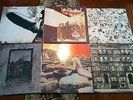 LED ZEPPELIN 1 THRU PHYSICAL GRAFFITTI VG - NM EARLY PRESSING