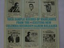 COLUMBIA RECORDS PROMO SHAPED PICTURE DISC JONNY MATHIAS TONY BENNETT & MORE