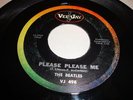 ROCK & ROLL- BEATLES- VEE JAY 45 RPM- PLEASE PLEASE ME / ASK ME WHY - LISTEN