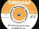 THE WARDS OF COURT*HOW COULD YOU SAY ONE THING*MOD*DANCER*LISTEN TO IT