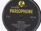 BEATLES rubber soul LP 14 track black/yellow label design mono copy the last bla