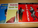 3 Elvis Presley 45 picture sleeves 1950's King Creole Blue Moon Mint