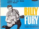 BILLY FURY • CROSS MY HEART • 1961 FRENCH EP DECCA 454.076   NM