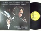 PERENYI cello RANKI piano / BEETHOVEN Cello Sonatas complete HUNGAROTON 3LP BOX
