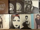 STIFF RECORDS Costello/Yachts/Damned/Dury/Wreckless/Adverts 10xVinyl 7